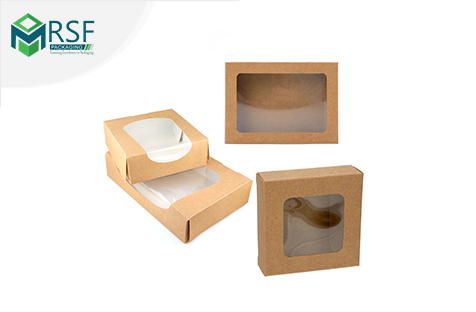 Kraft Window Boxes