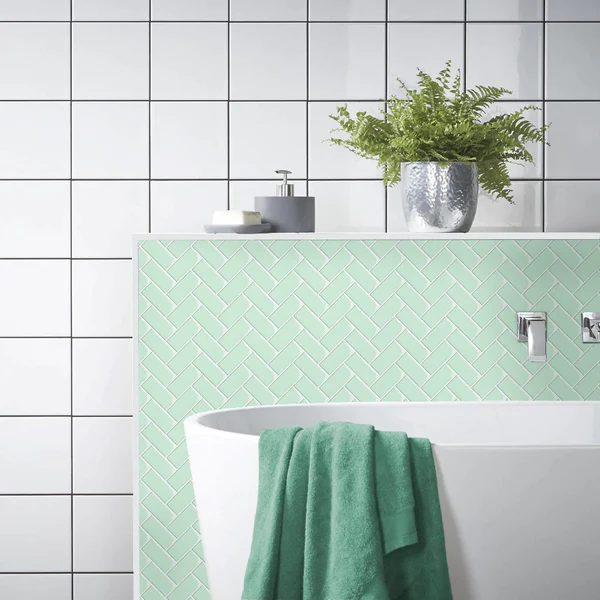 Tiling Your Shower Walls has Never Been Easier with Peel and Stick Tiles