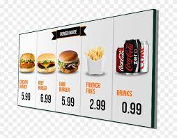 digital menu board
