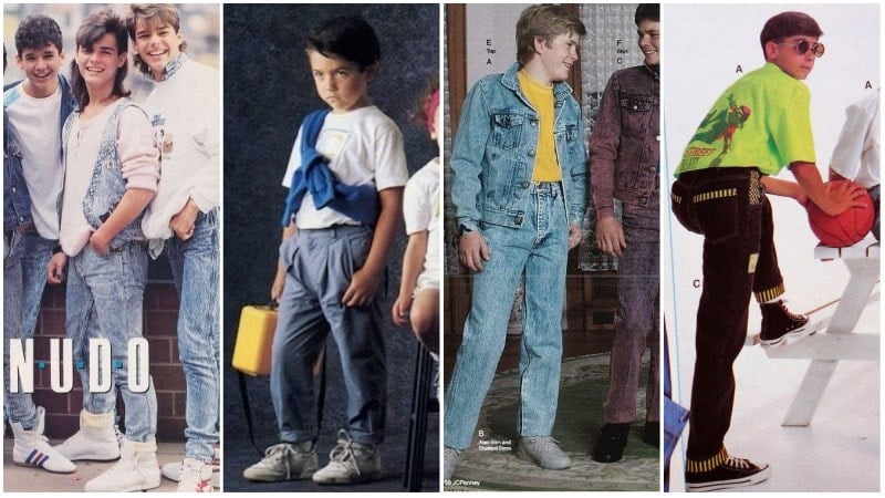 80s fashion teenagers